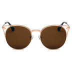 CLAYTON | Women Round Petite Cat Eye Sunglasses Circle