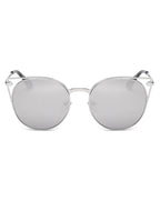 CLAYTON | Women Round Petite Cat Eye Sunglasses Circle