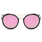 EMPORIA | Retro Polarized Lens Circle Round Sunglasses