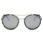 EMPORIA | Retro Polarized Lens Circle Round Sunglasses