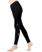 Women's Seamless Breathable Leggings with Wide Waistband