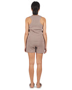 2 Piece Women's Sweater Knit Tank Top and Shorts Set