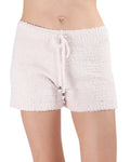 Women's Ultra-Plush Chenille Drawstring Lounge Shorts