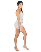 Women's Pointelle Rib Seamless Form Fitting Shortie