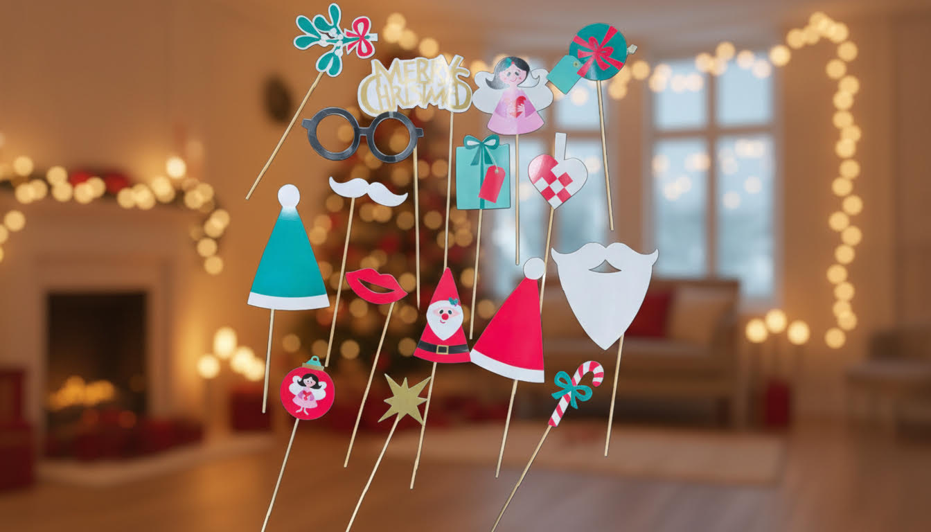 Christmas Photo Booth Props