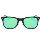 DUGALD | Classic Horn Rimmed Rectangle Fashion Sunglasses