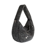 Milly Black Crystal Crossbody Bag