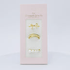 Divine Pearl Ring Set