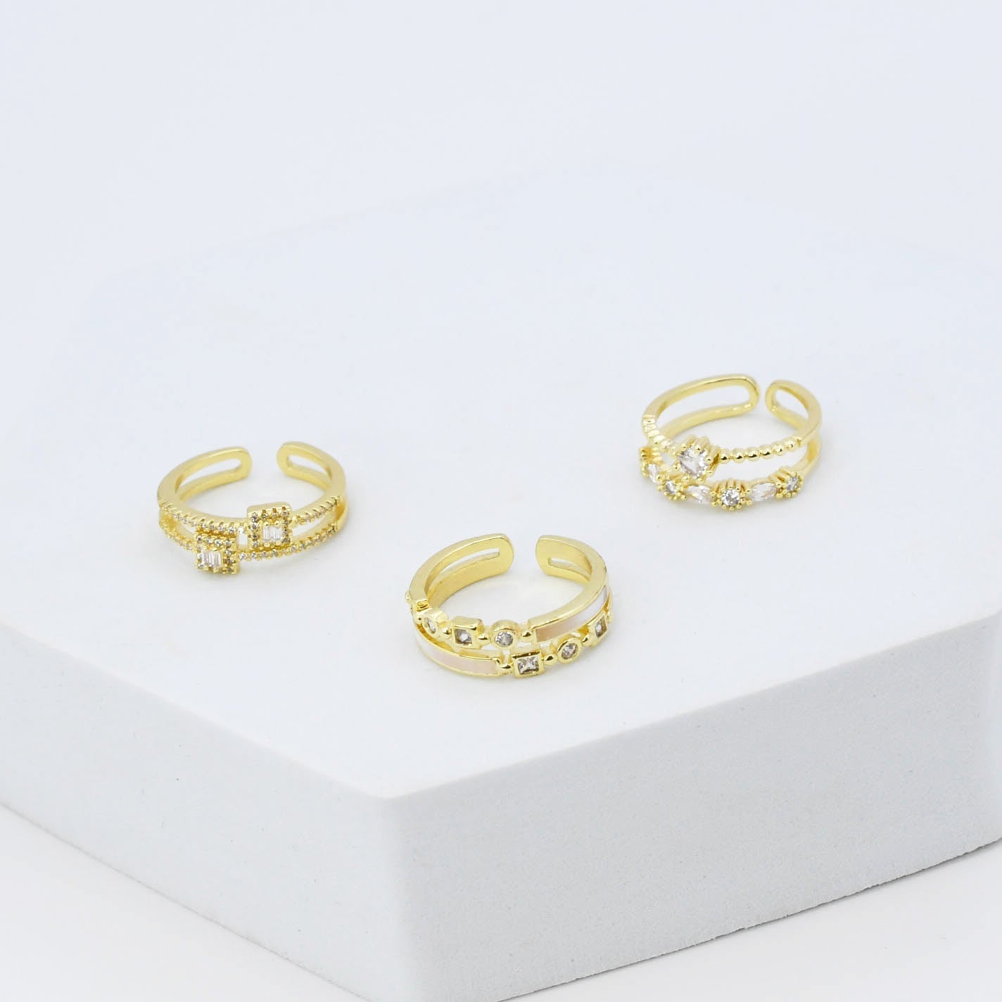 Double Delight Ring Set
