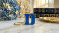 Gold Duke Blue Devil Keychain