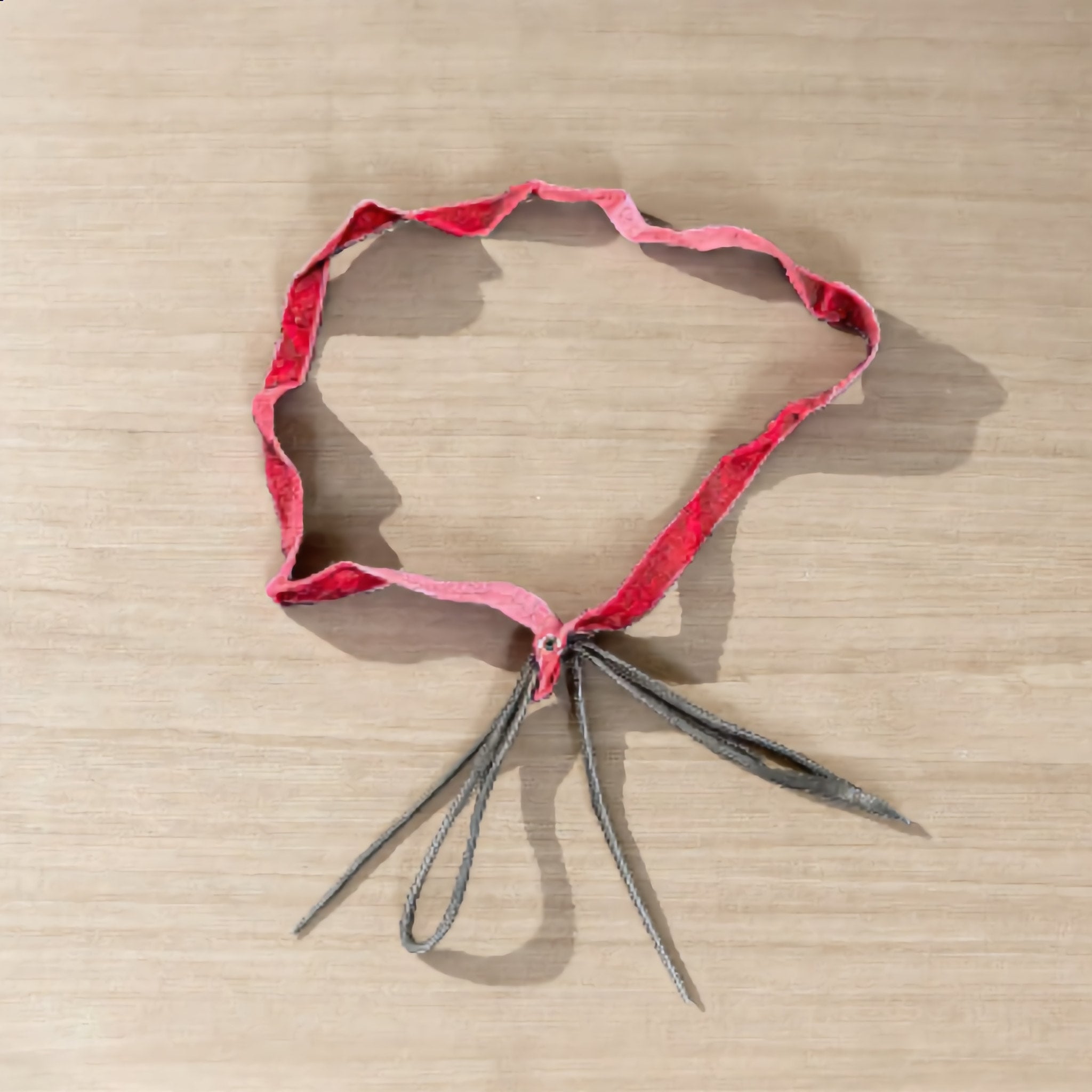 Red Velvet Ribbon Choker