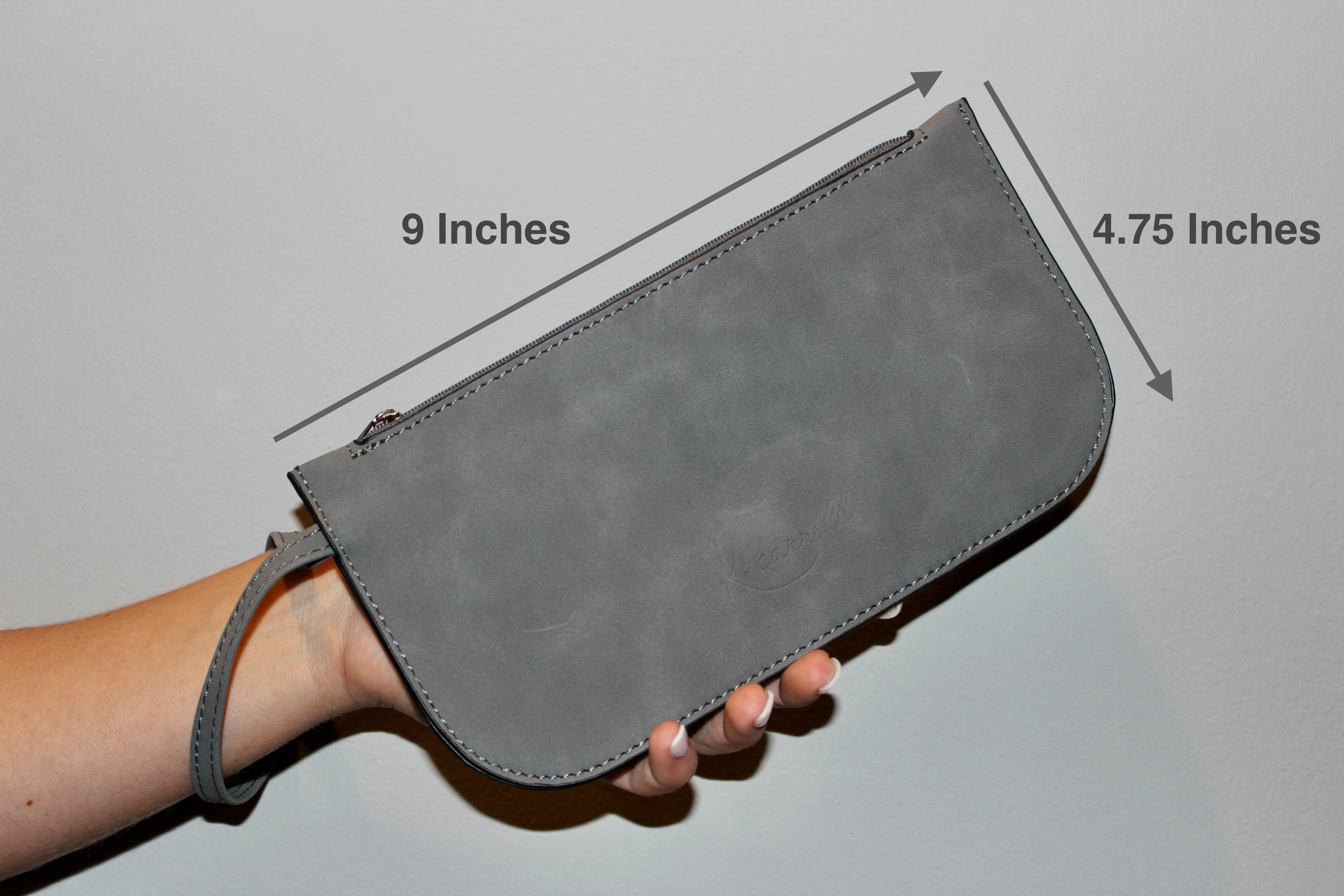 Faux Suede Wristlet-Perfect match to the Taylor Tote!
