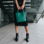 Eloise Green Recycled Vegan Tote Bag