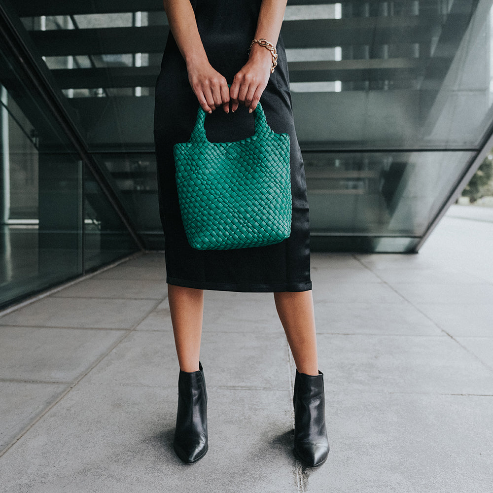 Eloise Green Recycled Vegan Tote Bag
