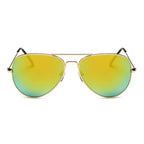 AARUS | Unisex Classic Metal Teardrop Aviator Shades Sunglasses