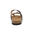 GIAN-280 Women's Slide Sandal With Strap and Buckle
