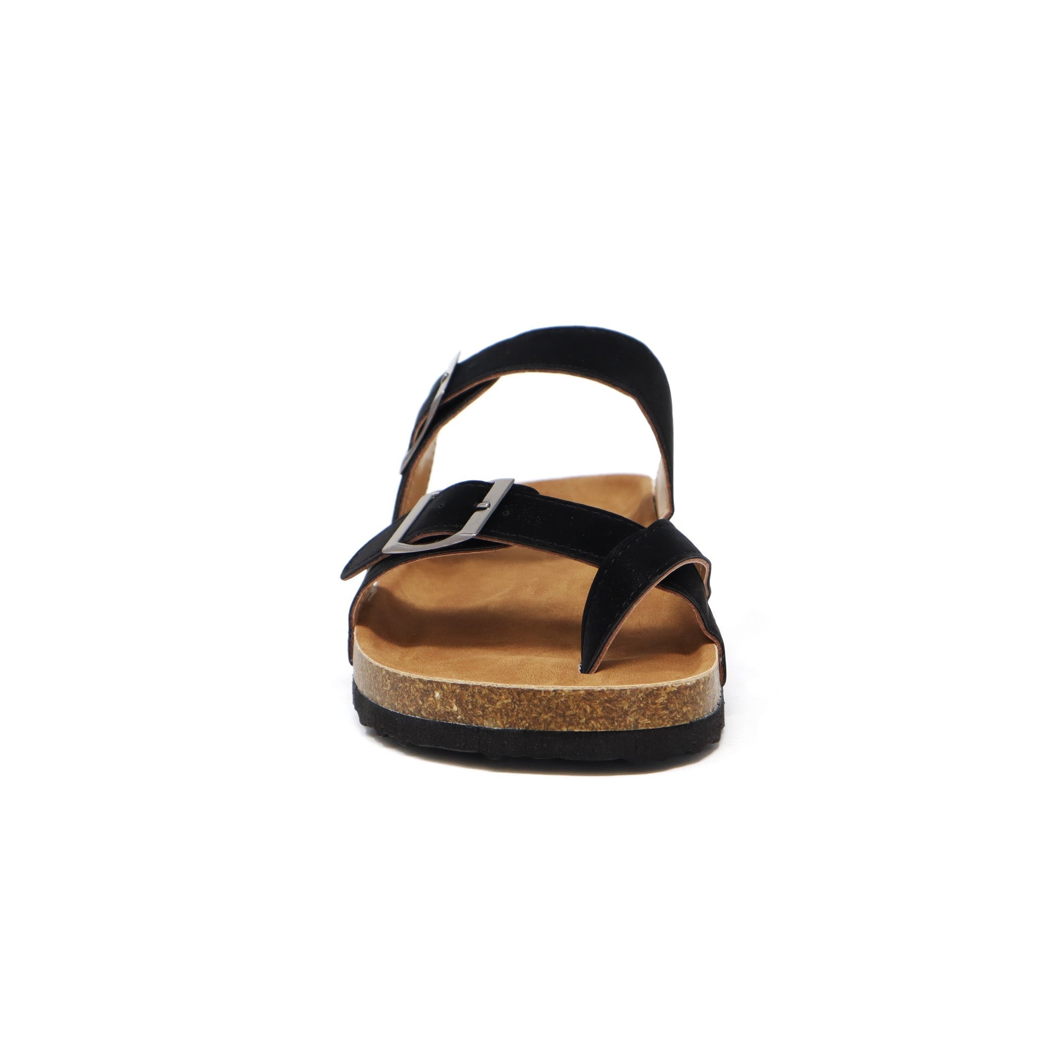 GIAN-280 Women's Slide Sandal With Strap and Buckle