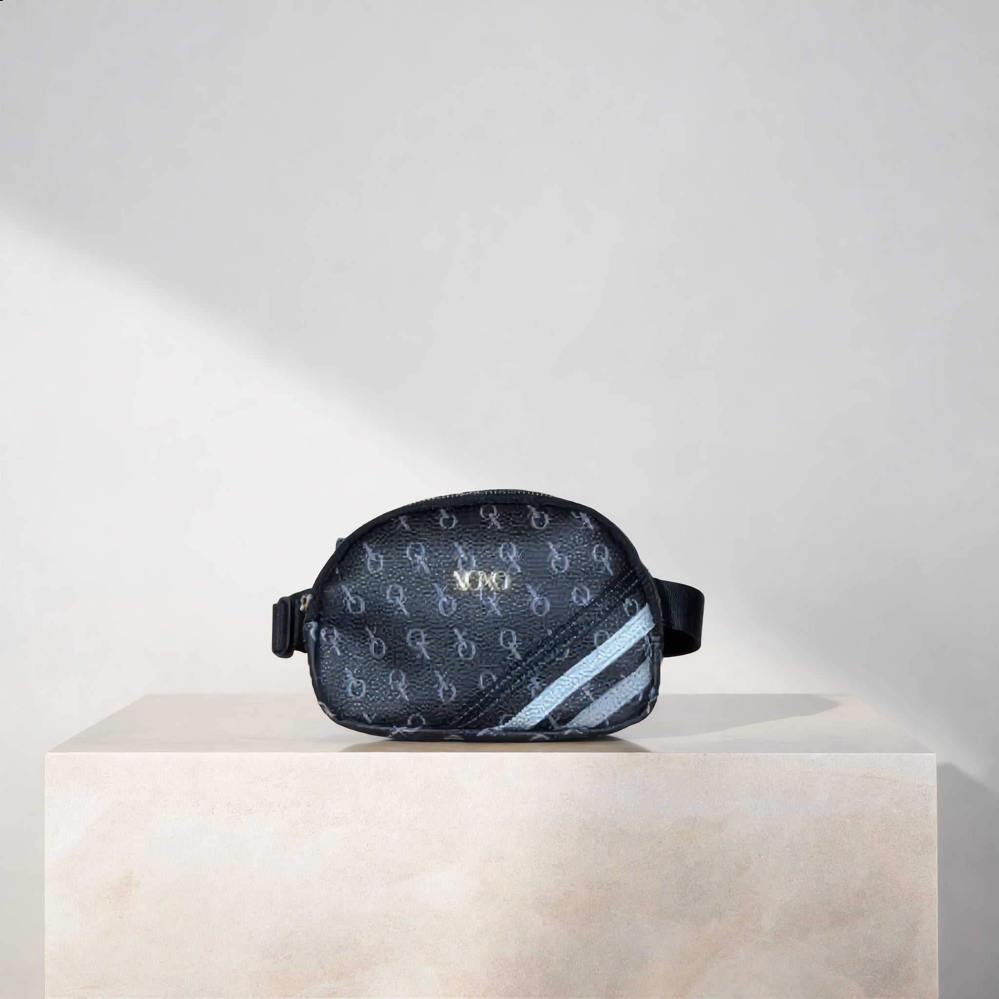 XOXO Monogram Print Belt Bag