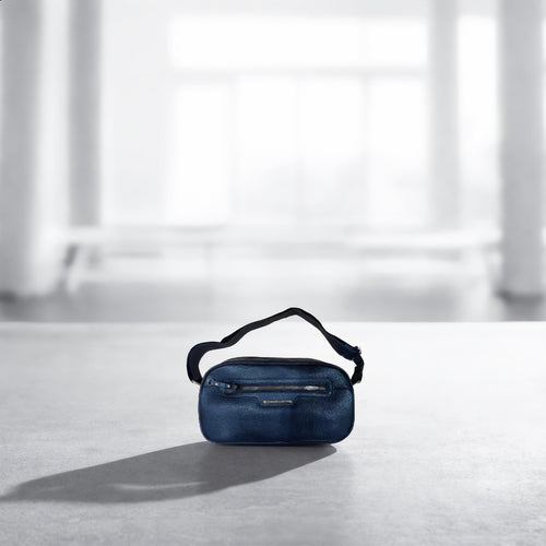 Black Leather Crossbody Bag