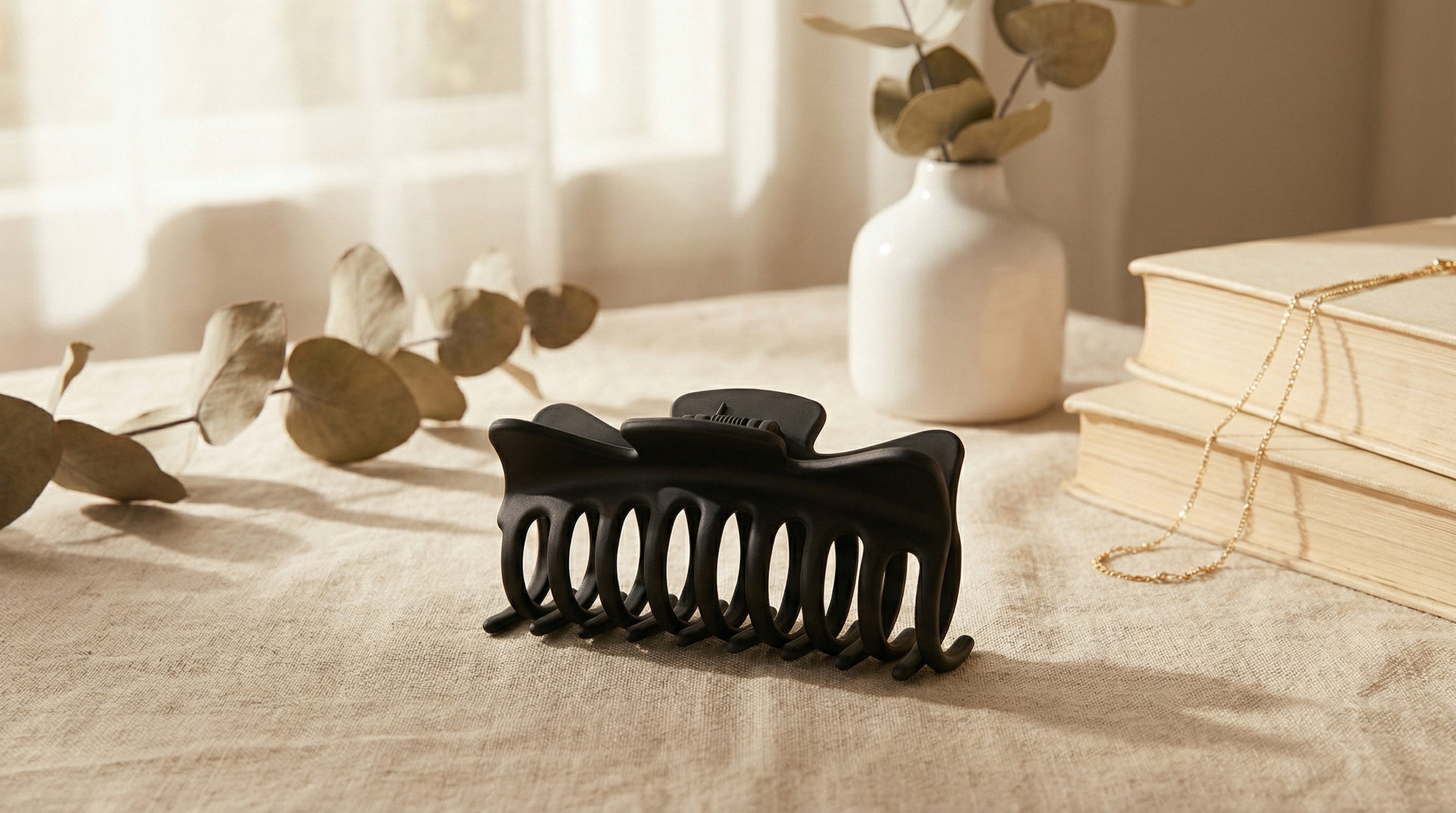 Large Black Hair Clamp