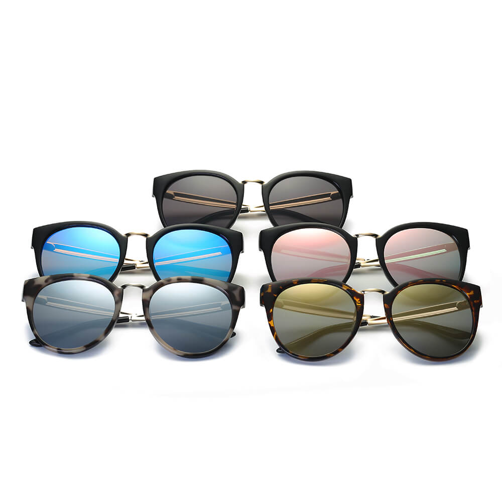 BILBAO | Women Round Cat Eye Sunglasses Circle