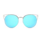 CLAYTON | Women Round Petite Cat Eye Sunglasses Circle