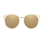 CLAYTON | Women Round Petite Cat Eye Sunglasses Circle