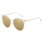 CLAYTON | Women Round Petite Cat Eye Sunglasses Circle