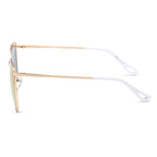 CLAYTON | Women Round Petite Cat Eye Sunglasses Circle