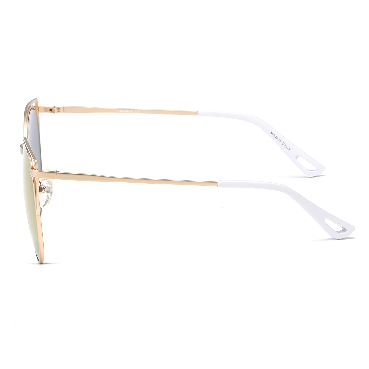 CLAYTON | Women Round Petite Cat Eye Sunglasses Circle