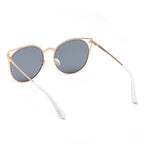 CLAYTON | Women Round Petite Cat Eye Sunglasses Circle