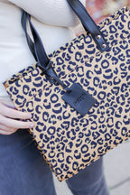 Quilted Structured Book Tote