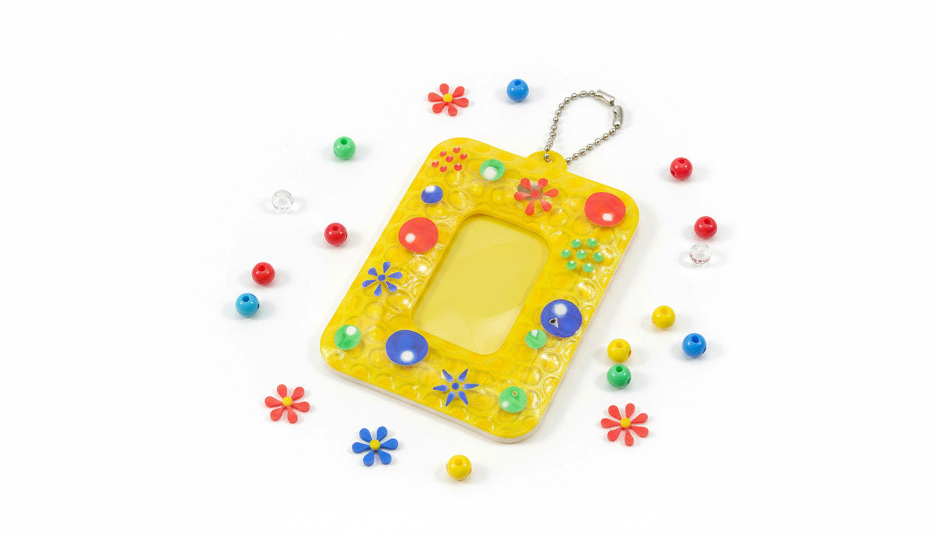 Inflatable Photo Frame Keychain