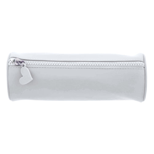 Bright White Small Zipper Pouch