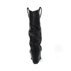 KWEEN Women's Western Boot With Pull Tab