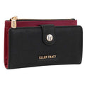 Ellen Tracey Pebble Grain Clutch Wallet