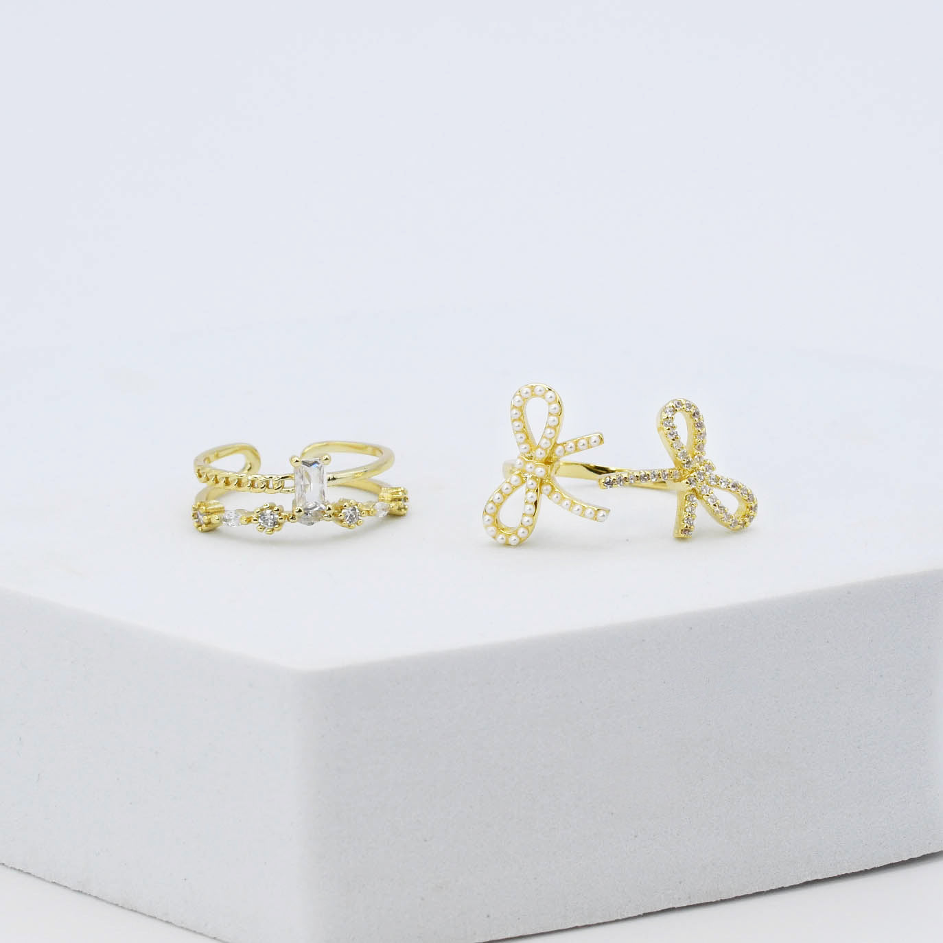 Love Knot Ring Set