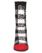 Women's Classic Buffalo Plaid Cozy Crew Socks
