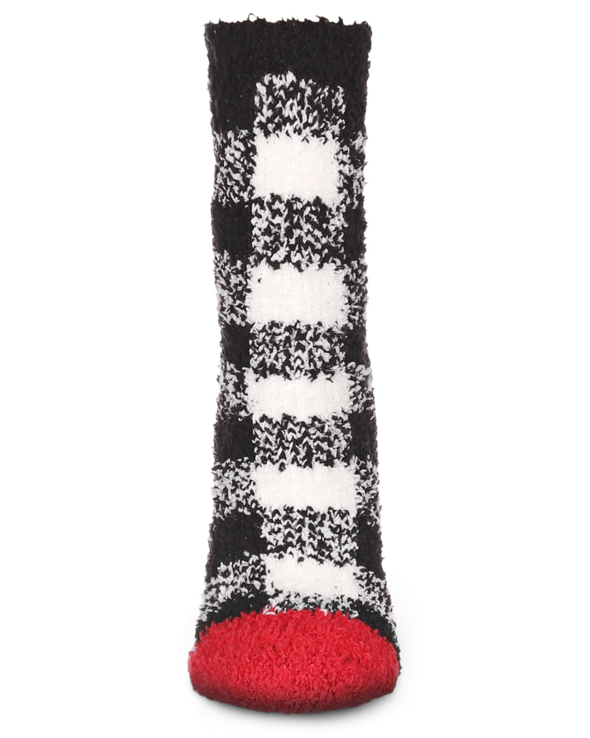 Women's Classic Buffalo Plaid Cozy Crew Socks