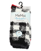 Women's Classic Buffalo Plaid Cozy Crew Socks