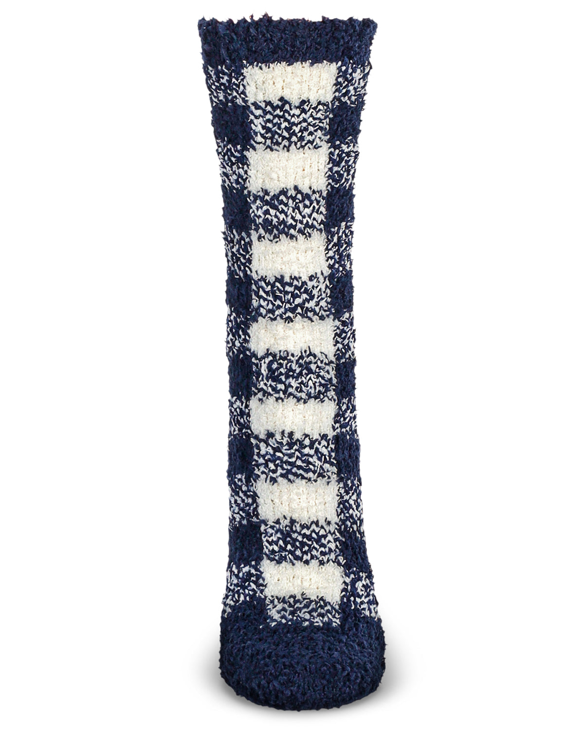 Women's Classic Buffalo Plaid Cozy Crew Socks