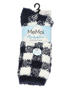 Women's Classic Buffalo Plaid Cozy Crew Socks
