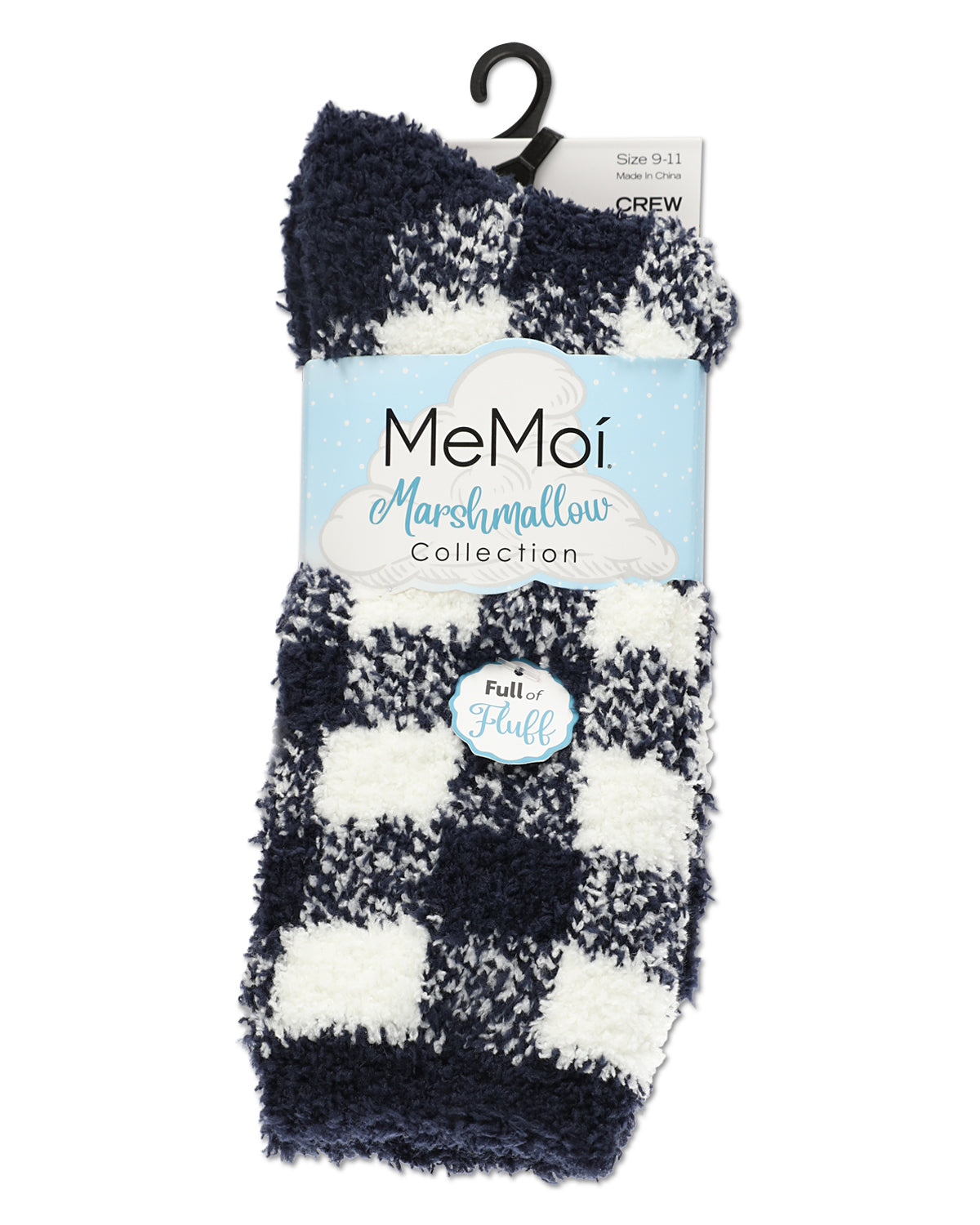 Women's Classic Buffalo Plaid Cozy Crew Socks