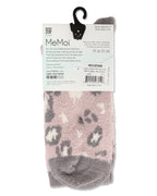 Women's Leopard Super Soft Cozy Crew Socks
