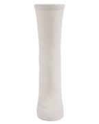 Women's Solid Soft Flat Knit Cashmere Blend Crew Sock