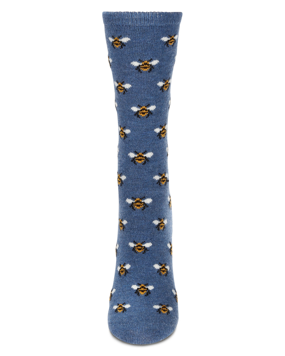 Women's Soft Bee Cashmere Blend Crew Socks