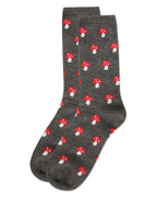 Women's Soft Mushroom Cashmere Crew Socks