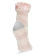 Women's Buffalo Check Plush Cabin Socks