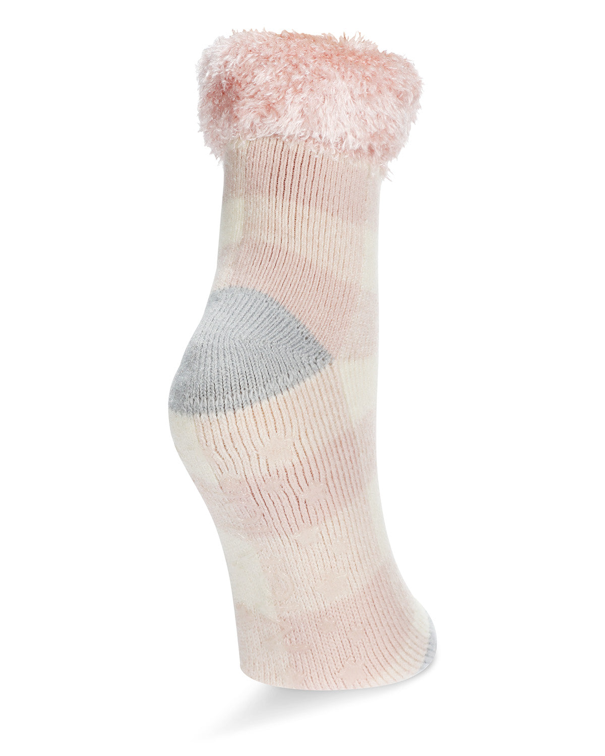 Women's Buffalo Check Plush Cabin Socks