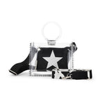 MINI MOLLY - BLACK RHINESTONE MULTI